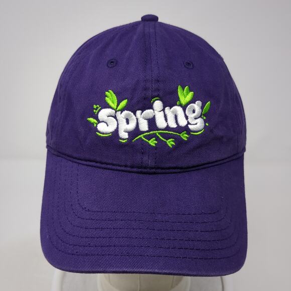 Spring Hips Club by Vela Resort Baseball Hat Purple OS Adjustable Explosion Caps - Picture 2 of 9